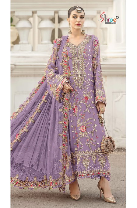 Sf 5504  01 To 04 By Shree Chiffon Pakistani Salwar Suits Exporters In India